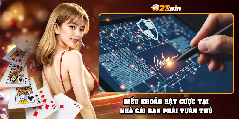 Điều khoản đặt cược tại nhà cái bạn phải tuân thủ